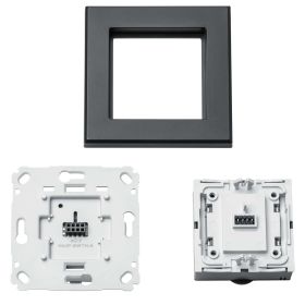 Homematic IP Smart Home Set smarte Fußbodenheizung anthrazit für 2 Räume