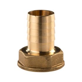 Messing Gewinde-Fitting Schlauchanschluss 1" IG (DN 25) Länge 25 mm - schwere Ausführung