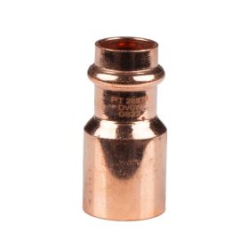 Kupfer Pressfitting Reduzierstück 28 x 18 mm V+M-Kontur DVGW