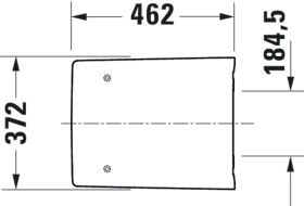 Duravit WC-Sitz Viu Weiß, Scharniere edelstahl, mit Absenkautomatik